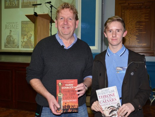 Dr Harry Sidebottom and Harvey Phythian