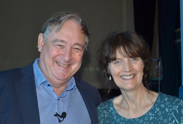 Professor Andrew Wallace-Hadrill and Jayne Kelly LSA CA